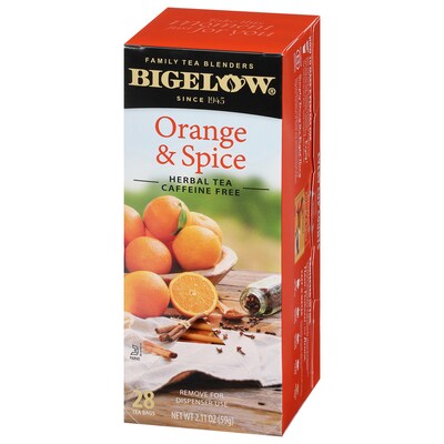Bigelow Herbal Tea Bags, 28/Box (RCB00398)
