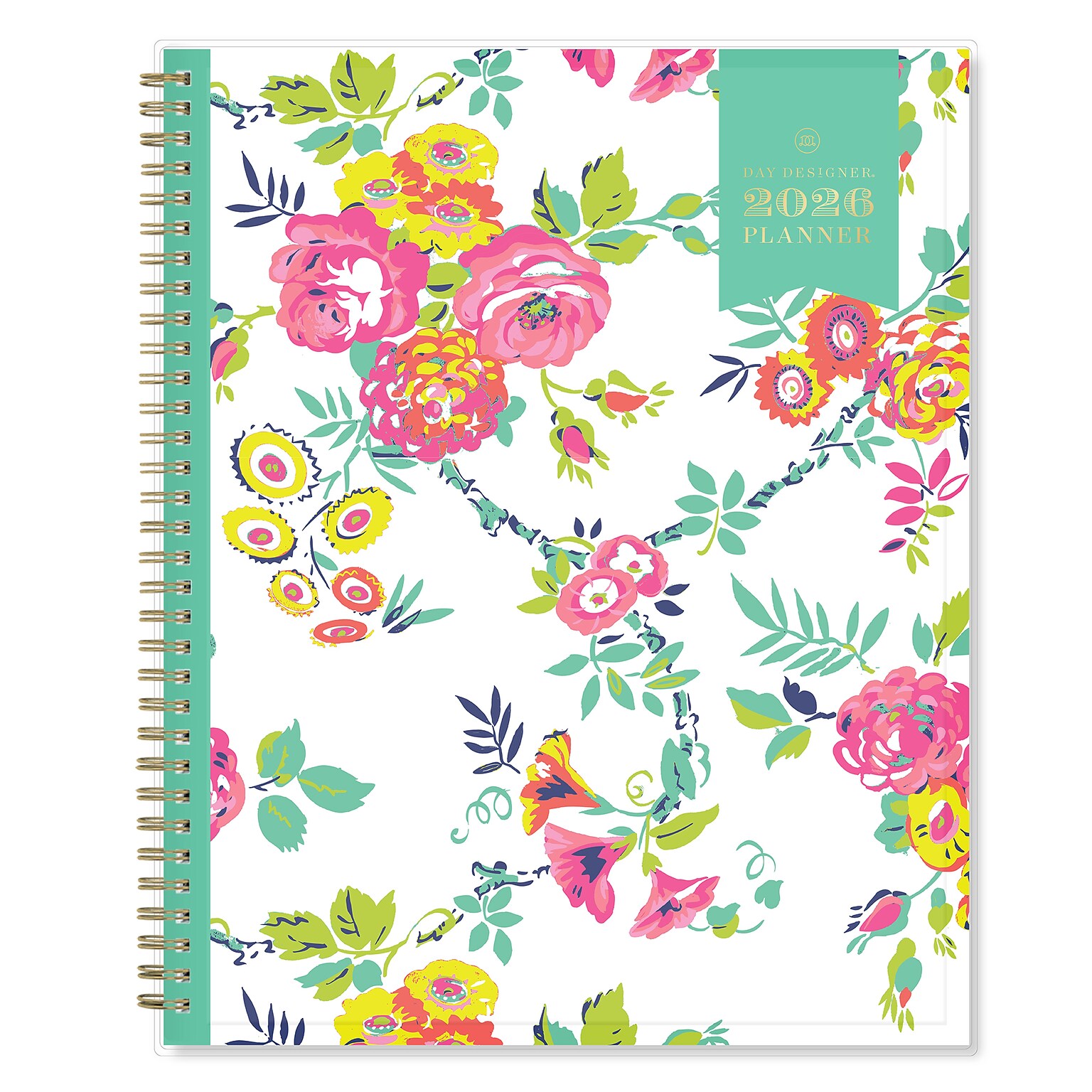 2026 Blue Sky Day Designer Peyton 8.5 x 11  Weekly & Monthly Planner, Plastic Cover, Multicolored (103618-26)