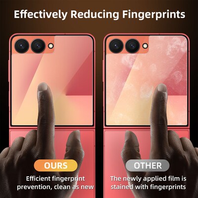 SaharaCase Anti-Glare Tempered Glass Screen Protector for Samsung Galaxy Z Flip7 (ZD00168)