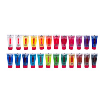 Talens Art Creation Acrylic Paint, Assorted Colors, 12mL, 24/Set (TLN9021824M)