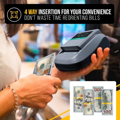 Kolibri KCD-1000 Counterfeit Detector, Gray (KCD-1000)