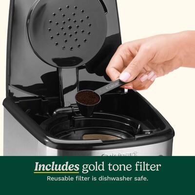 Cuisinart 14-Cups Automatic Coffee Maker, Silver (DCC3200NAS)
