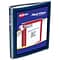 Avery Flexi-View Heavy Duty 1/2 3-Ring View Binders, Navy Blue (15766/14987-CC)