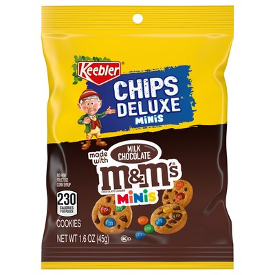 M & M Cookies, Bite Size, 30 Pack - 30 pack, 1.6 oz pocuhes