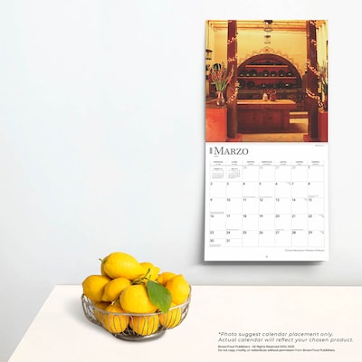 2025 BrownTrout Cocinas Mexicanas Kitchens of Mexico 12" x 12" Monthly  Wall Calendar (9781975474683)