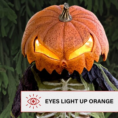 Haunted Hill Farm Pumpkin Sentinel by Tekky (HHPUMPSENT-3FLSA)