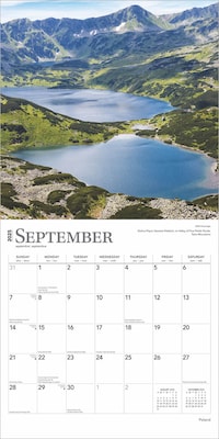 2025 BrownTrout Poland 12" x 12" Monthly Wall Calendar (9781975480714)