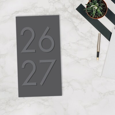 2026-2027 Willow Creek Cactus Deco 3.5" x 6.5" Monthly Planner, Paperboard Cover (57636X)
