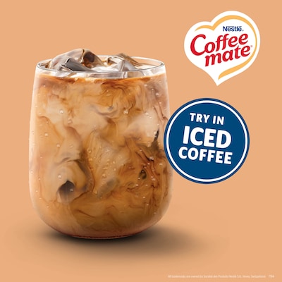 NESTLE COFFEE MATE Coffee Creamer Vanilla Caramel Flavor, Liquid Creamer Singles, 0.375 fl oz, 50 Count.