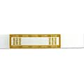 CONTROLTEK $10000 Currency Strap, White/Mustard, 1000/Pack (560022)