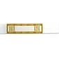 CONTROLTEK $10000 Currency Strap, White/Mustard, 1000/Pack (560022)