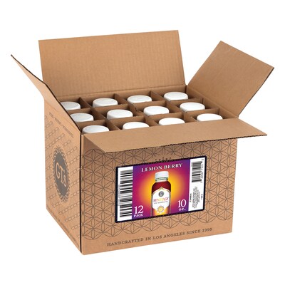 GT's Synergy Kombucha Organic Lemon Berry, 10 oz., 12/Pack (307-00439)