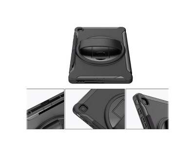 SaharaCase Protection Hand Strap Series Case for Samsung Galaxy Tab S6 Lite (2020/2022), Black (TB00259)