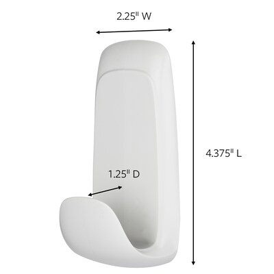 Command™ Jumbo Hook, White (17088Q-ES)