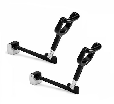 Viva Comfort XRO Exam Table Stirrups, Black (ADI903-20ST)