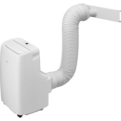 LG Thin Q 115-Volt 11,000 BTU 7,300 (BTU DOE) Portable Air Conditioner with Remote, WiFi Enabled, White (LP0725WSSM)
