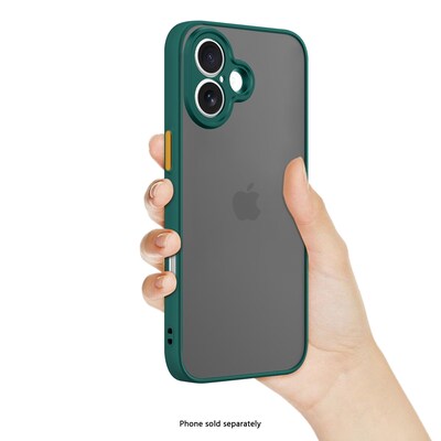 SaharaCase Venture Series Phone Case for iPhone 17, Shock Absorbing, Cactus Green (CP00915)
