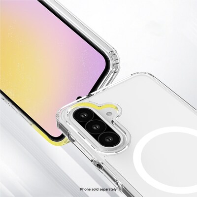 SaharaCase Venture Wallet Case for Galaxy A26 5G, Shock Absorbing, Clear/Scorpion Black (CP00728)