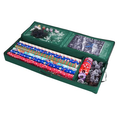 Elf Stor Wrapping Paper Storage Organizer, Green (83-DT5528)
