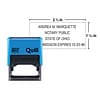 Custom Quill 2000 Plus® Printer P 60 Self-Inking Notary Stamp, 1-7/16 x 2-7/8