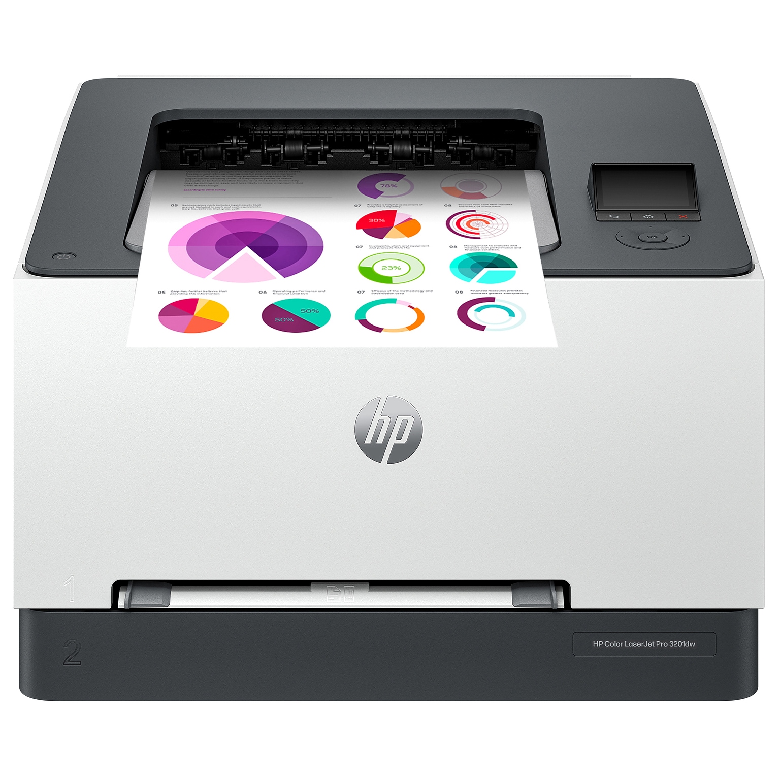 HP Color LaserJet Pro 3201dw Wireless Color Laser Printer, Best for Office (499Q9F)