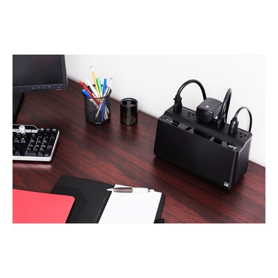 APC Back-UPS 425VA Backup and Surge Protector, 6-Outlets, Black (BE425M)