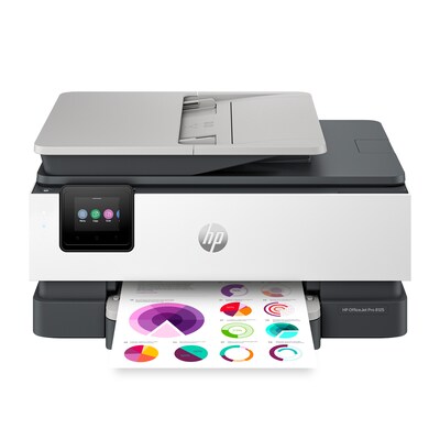 HP OfficeJet Pro 8125e Wireless Color All-in-One Printer, Scan, Copy, 3 Months Free Instant Ink, AI Enabled (405T6A)