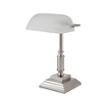 V-Light LED Desk Lamp, 14.8H, White Brushed Nickel (8VS688029BN)
