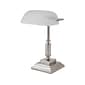 V-Light LED Desk Lamp, 14.8"H, White Brushed Nickel (8VS688029BN)