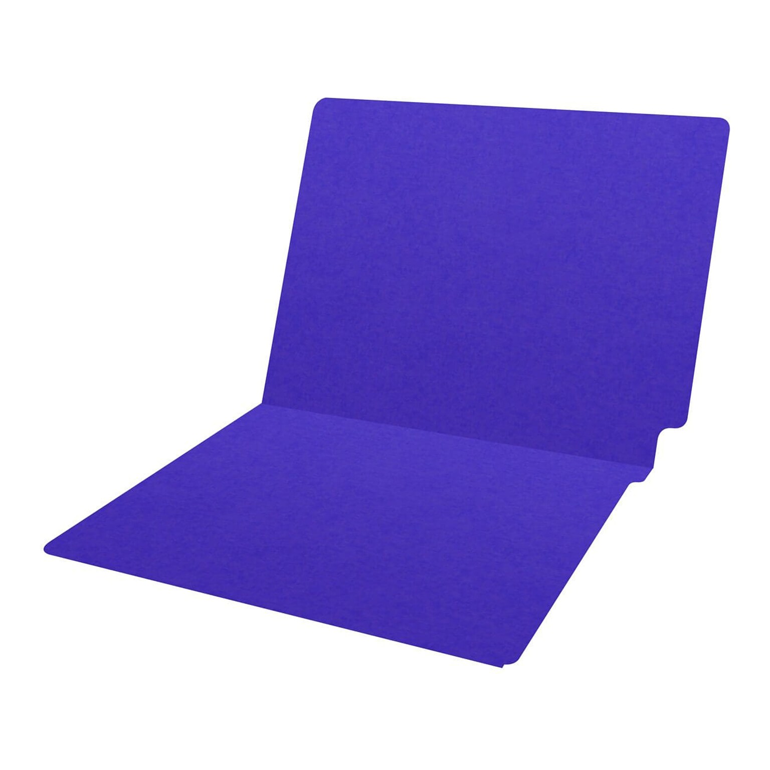 Medical Arts Press Heavy-Duty End Tab File Folder, Straight Cut, Letter-Size, Purple, 40/Box (S-09458-PRP)