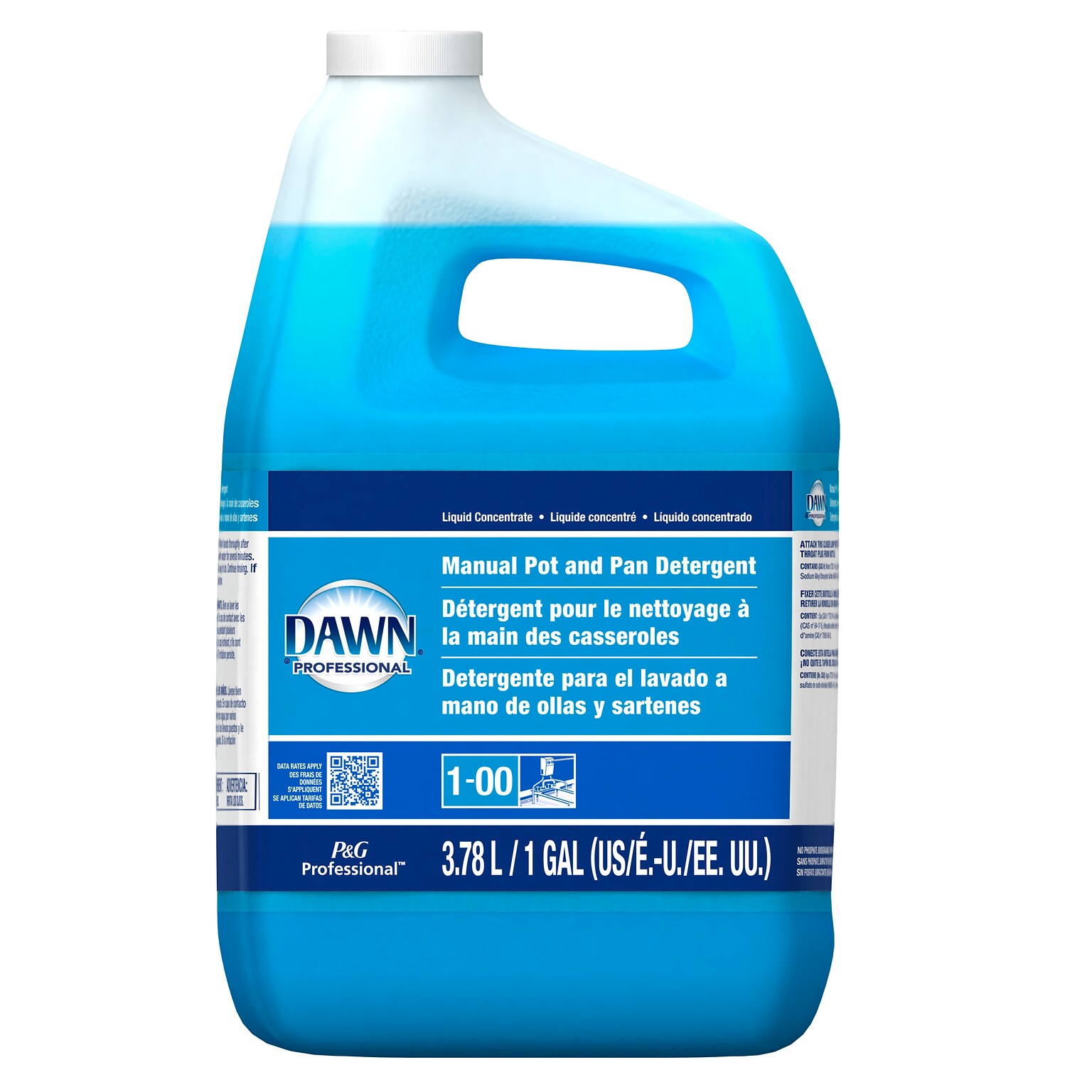 Dawn Professional Manual Pot and Pan Detergent, 1 Gallon,  4/Carton (57446)