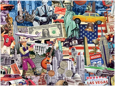 Willow Creek Americana 500-Piece Jigsaw Puzzle (48871)