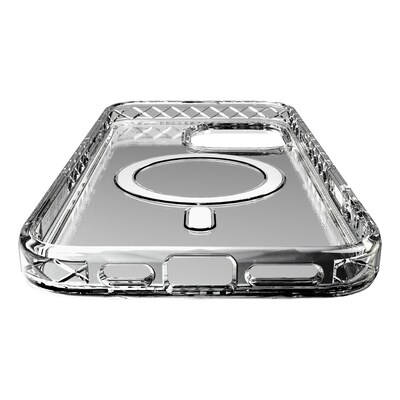 cellhelmet Magnitude Series MagSafe Phone Case for iPhone 16 Pro Max, Shock Absorbing, Crystal Clear (CM-107-CC)