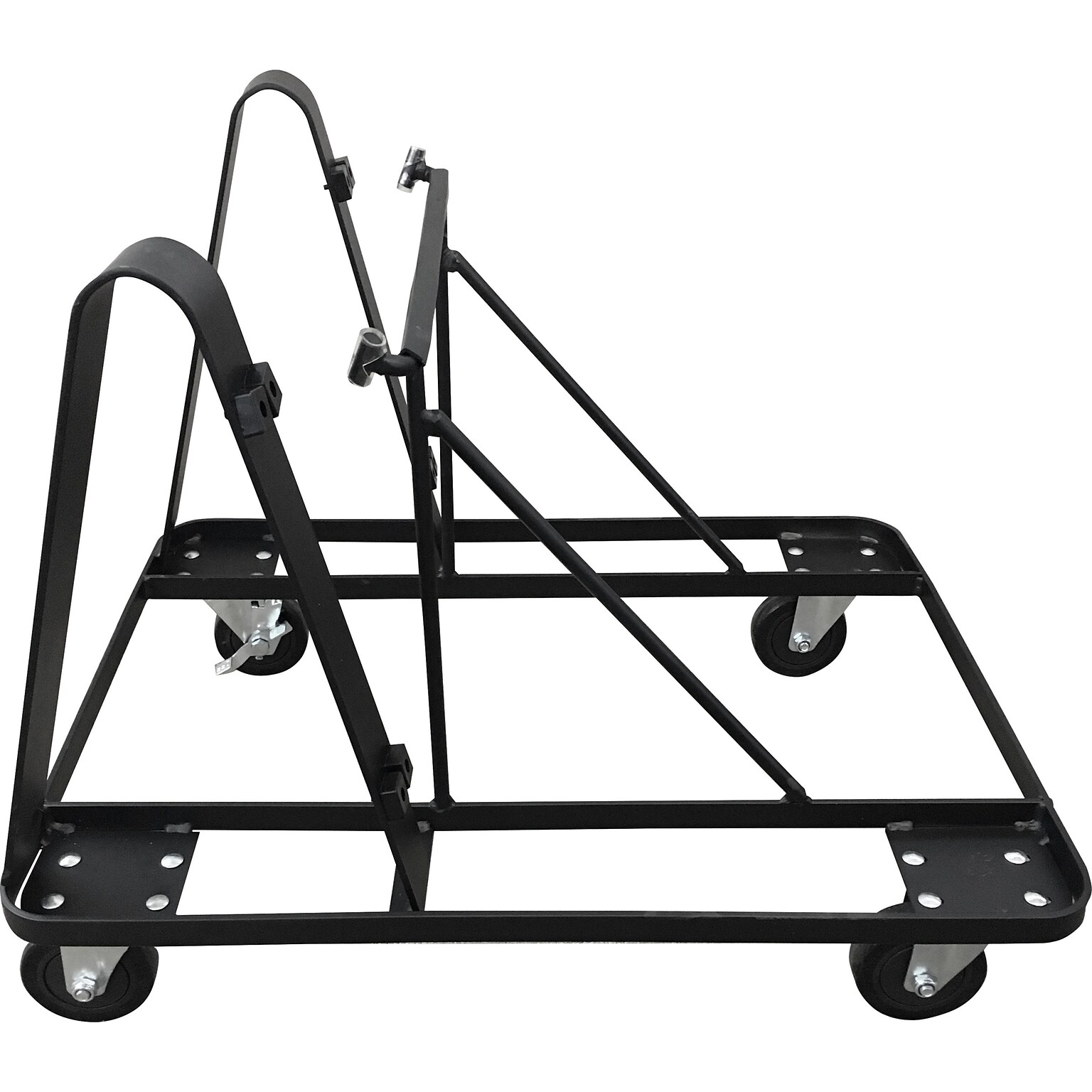 Lorell Stacking Dolly for 4-Leg Stack Chairs, Black (LLR99968)
