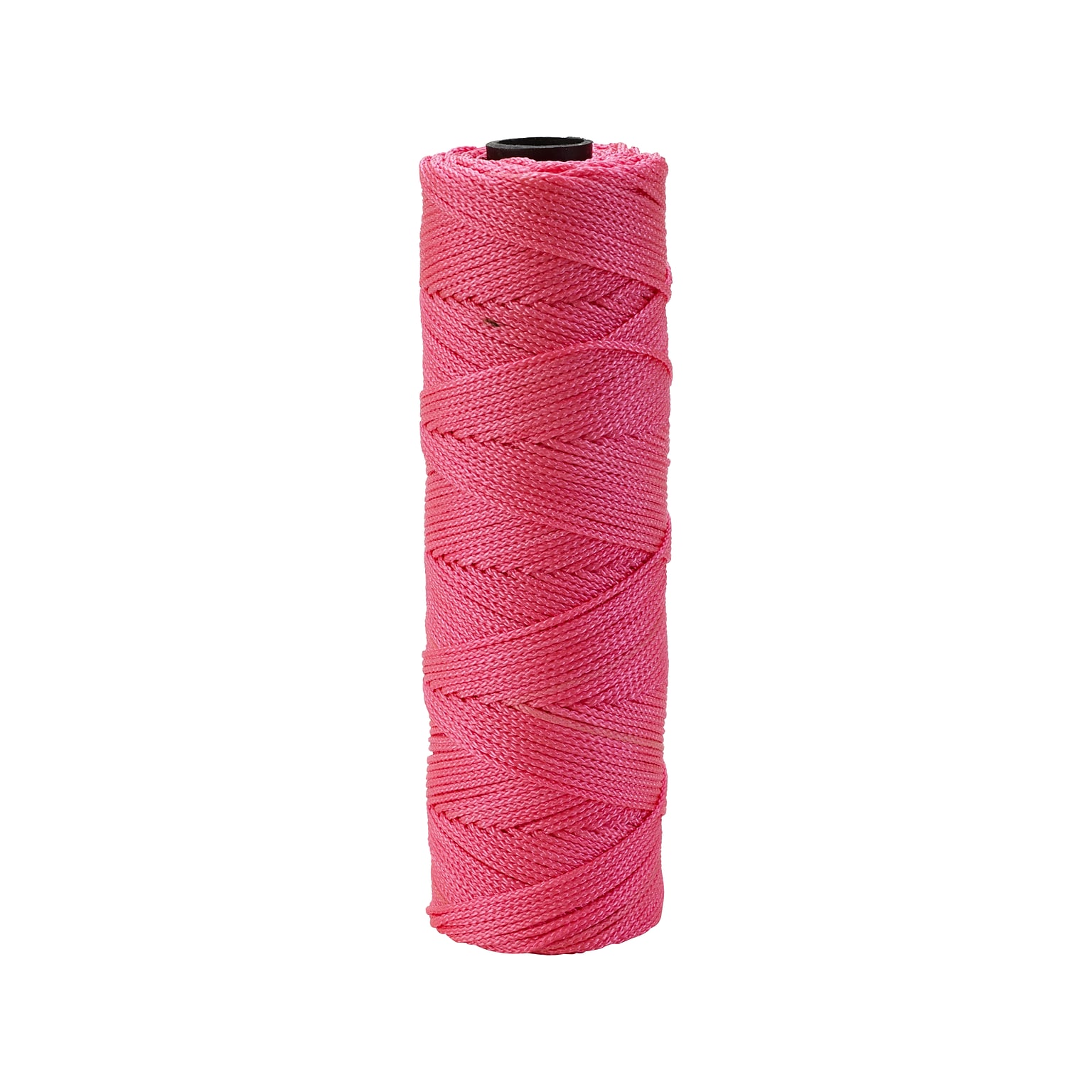 Mutual Industries Nylon Twisted Mason Twine, 0.06 x 275 ft., Glo Pink, Dozen (14661-175-275)