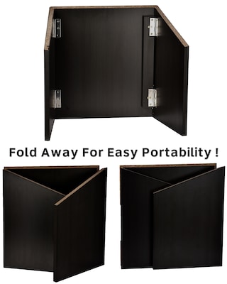 AdirOffice 19" Tabletop Lectern, Black (661-05-BLK-PKG)