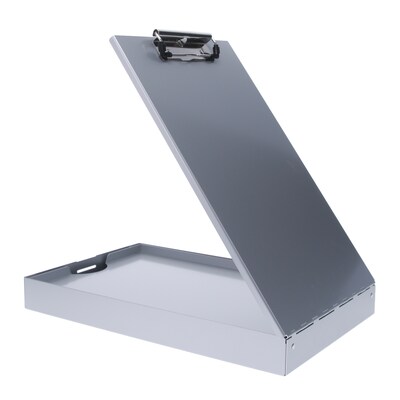 Saunders Cruiser-Mate Aluminum Storage Clipboard, Letter Size, Silver, (21118)