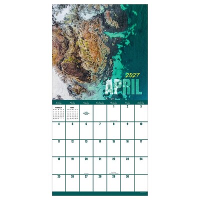 2027 TF Publishing Landscapes 12" x 12" Monthly Wall Calendar (27-1015)
