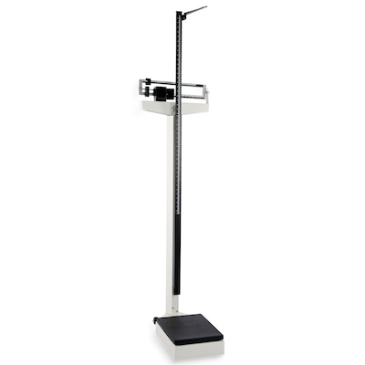 Viva Comfort ME904 Mechanical Physician Weight & Height Scale, White, 440 lbs. Capacity (ADIME904-02-MK)