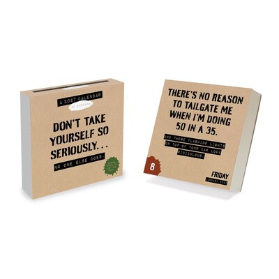 2027 TF Publishing Anti Affirmations 4.25 x 5.25 Daily Day-to-Day Calendar, Multicolored (27-3000)