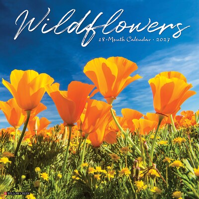 2027 Willow Creek Wildflowers 12 x 12 Monthly Wall Calendar, Assorted Colors (63026)