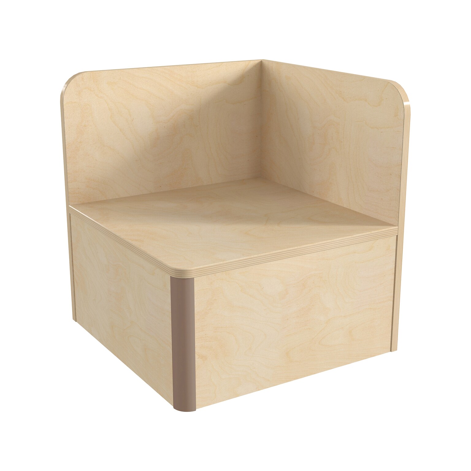 Flash Furniture Bright Beginnings Hercules Square Corner Table, 16.5 x 16.5, Beech (MK-KE24336-GG)