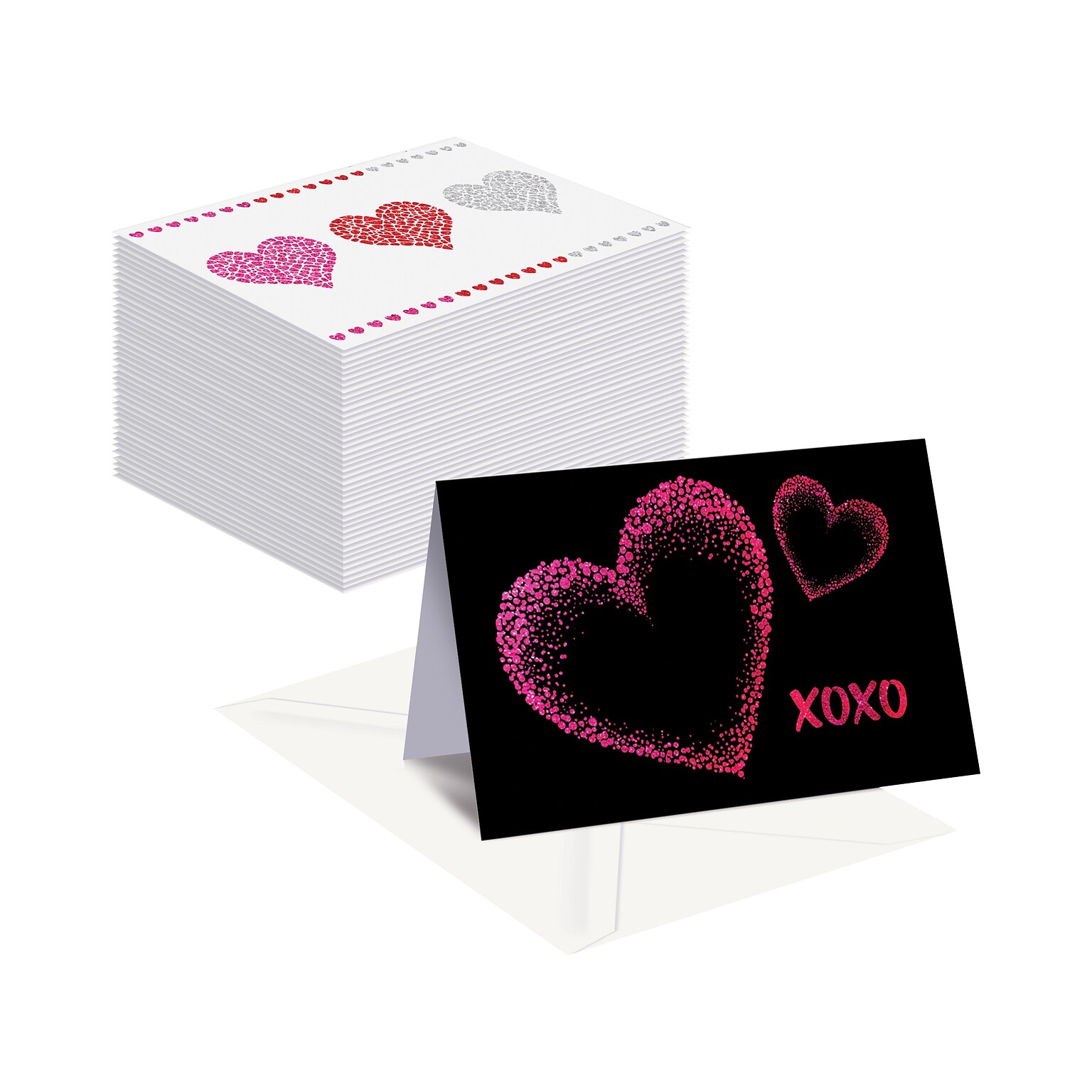 Better Office Personal Note Cards, Assorted Colors, 24/Pack (64651-24PK)