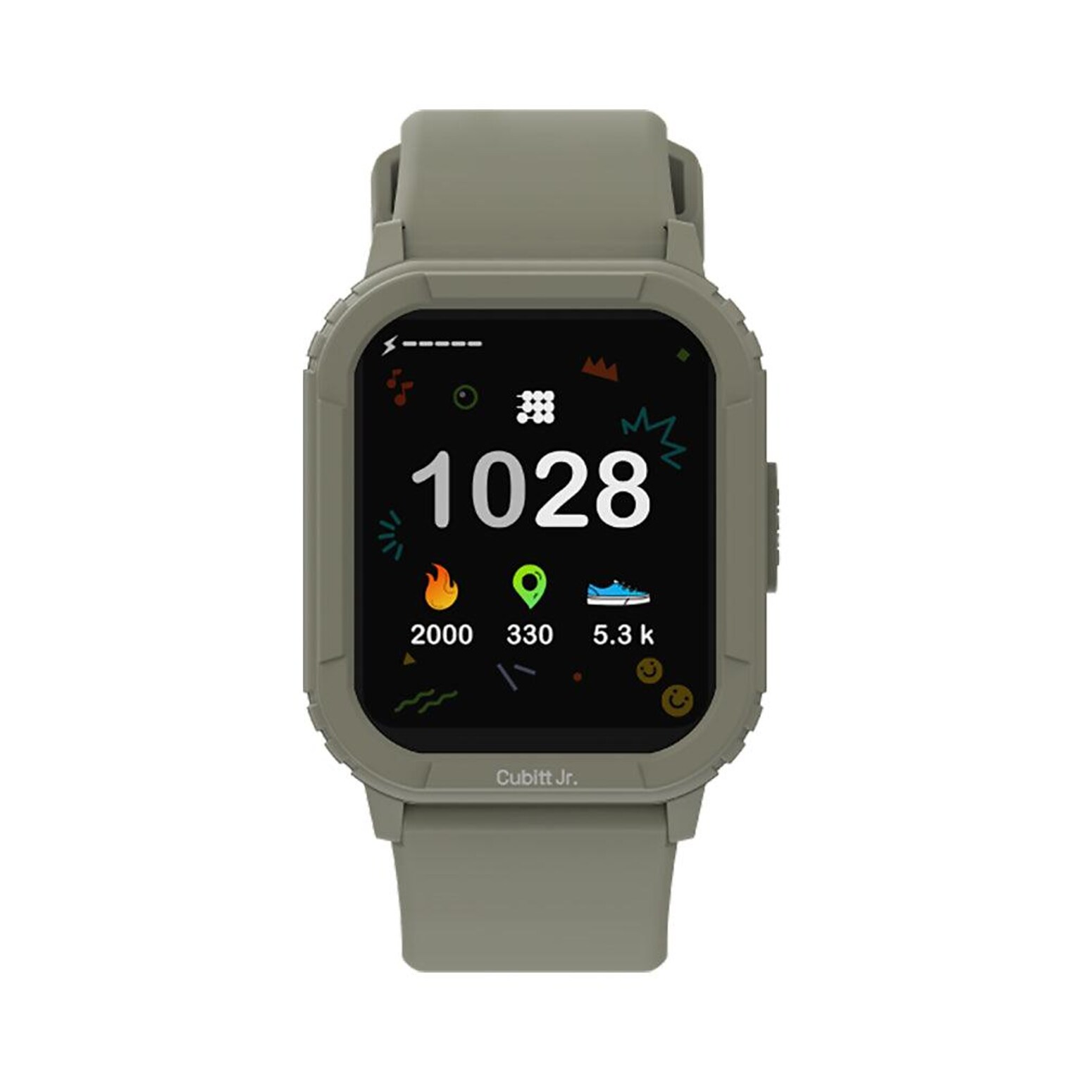 Cubitt  Jr. Kids Smart Watch, Forest Green (CTJR-3)