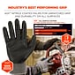 Ergodyne ProFlex 7072 Nitrile Coated Cut-Resistant Gloves, ANSI A7, Gray, Large, 12 Pair (10304)