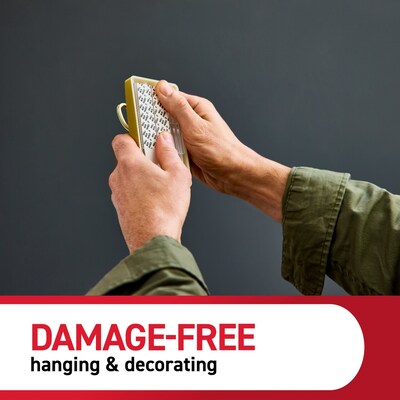 Command Extra Large Decorative Hook, Satin Brass, 2/Pack (17038BR-2ES)