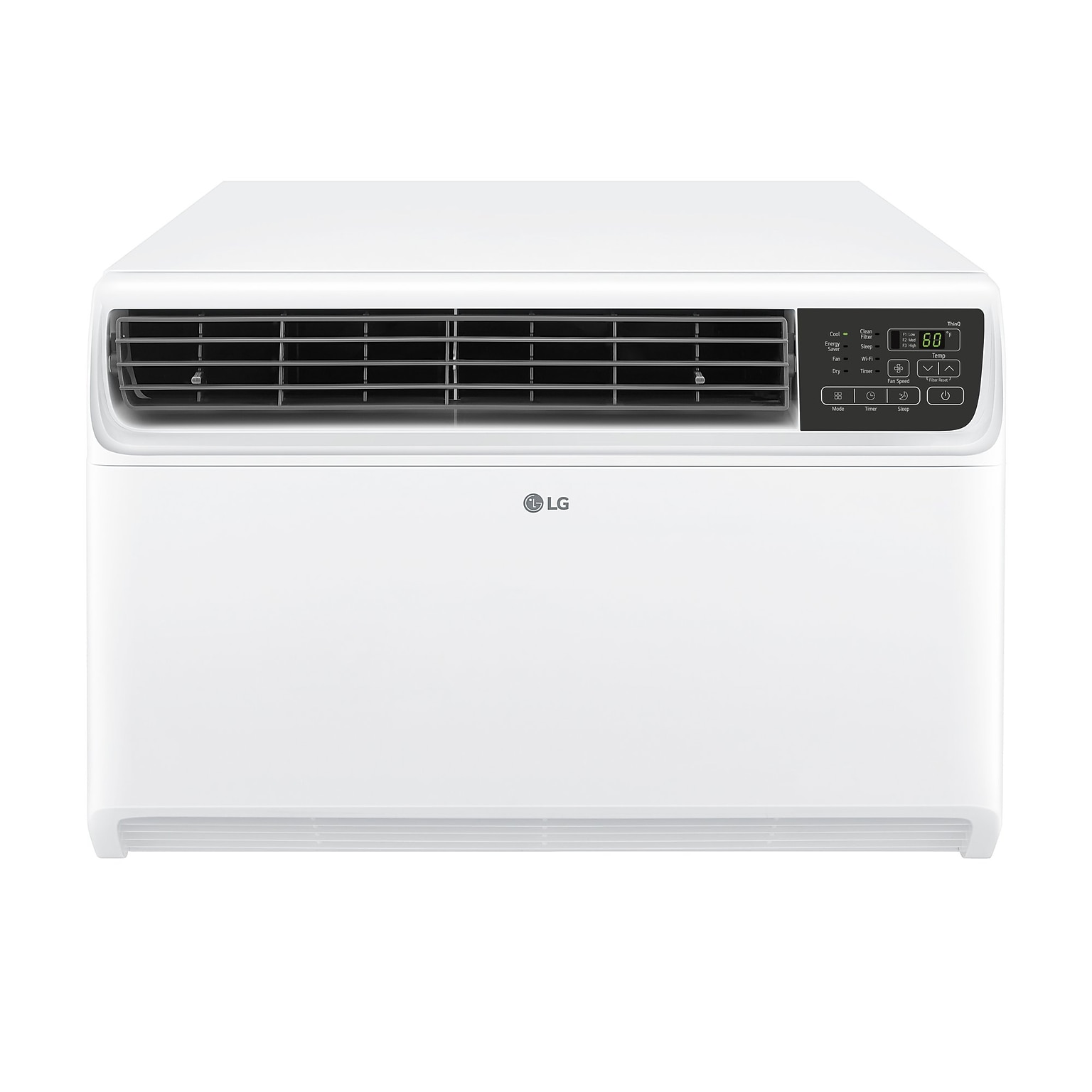 LG 230-Volt 23500 BTU Window Air Conditioner with Remote, WiFi Enabled, White (LW2422IVSM)