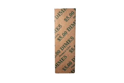 CONTROLTEK Coin Wrappers, Kraft/Green, 1000/Box (560044)