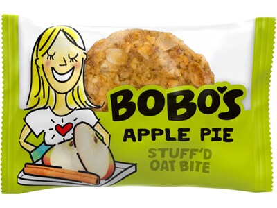 Bobo's Stuff'd Gluten-Free Apple Pie Oat Bites, 1.3 oz., 25 Bites/Box (SL121-25)