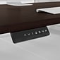 Bush Business Furniture Move 60 Series 72"W Electric Height Adjustable Standing Desk, Black Walnut/Cool Gray (M6S7230BWSK)